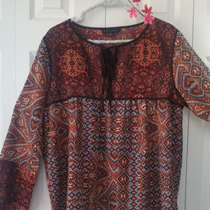 🏵️NWOT Sanctuary 🌿"Patwork Belle" Boho Size M🌿